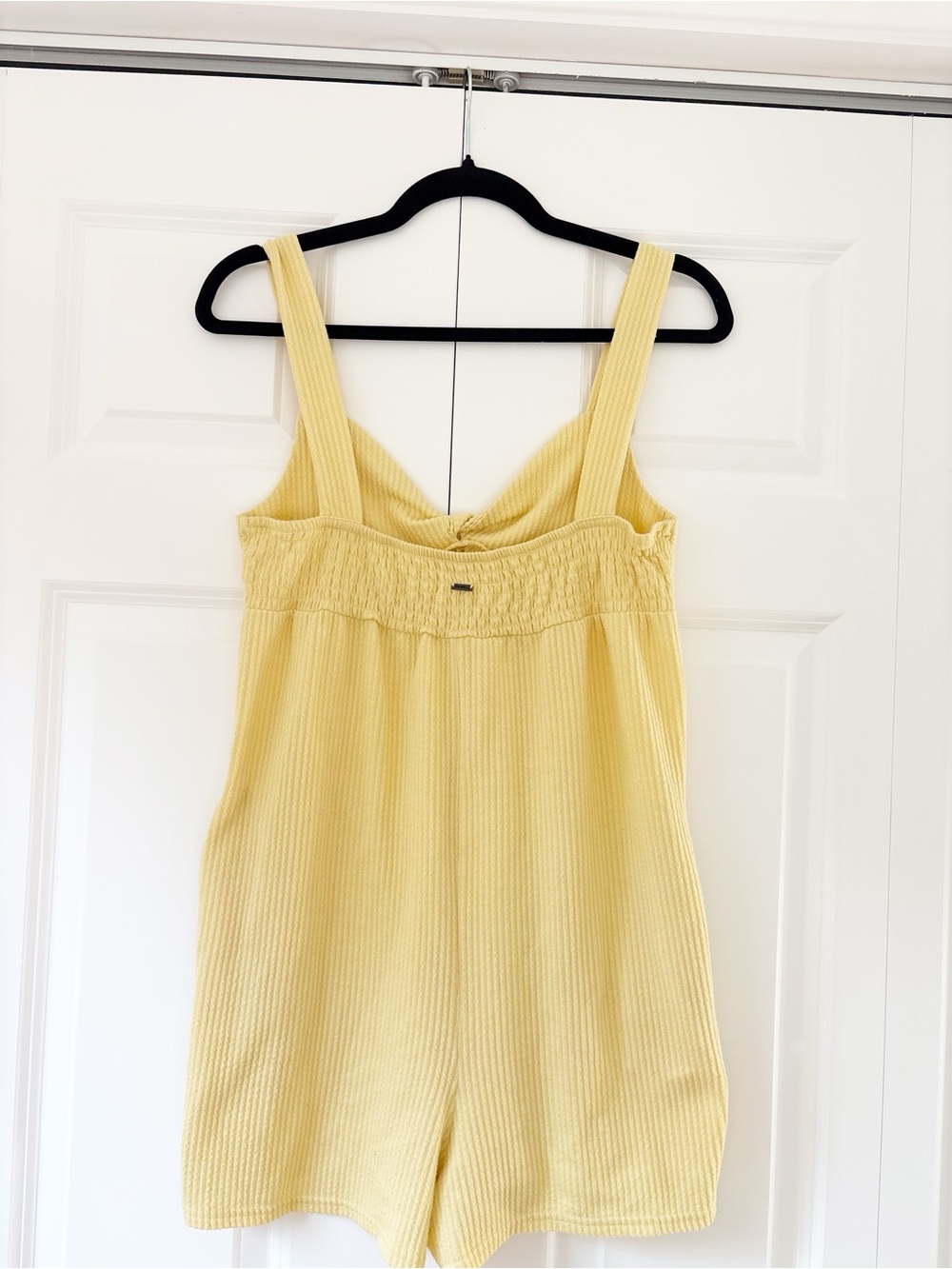 O'Neill Butter Yellow Ribbed Romper - Picture 6 of 8